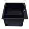 Alfi Brand Black 33" Dbl Bowl Drop In Granite Composite Kitchen Sink AB3320DI-BLA - alternate 8